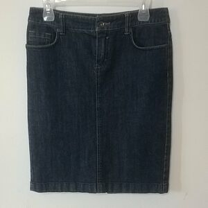 Esprit denim pencil skirt